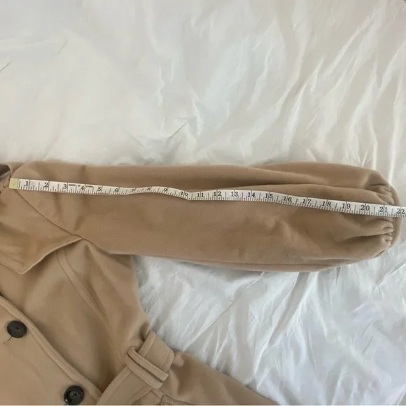 Banana Republic Tan Wool/Cashmere Coat - Picture 11 of 16